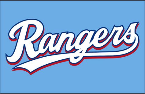 Texas Rangers Logo - Jersey Logo - American League (AL) - Chris Creamer ...