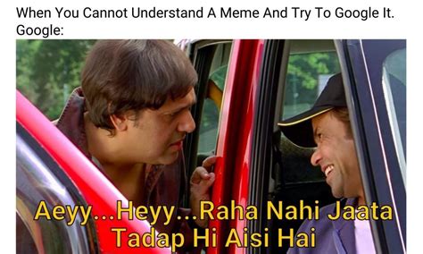 Raha Nahi Jata Meme Ft. Rajpal Yadav | Memes, Funny images laughter ...