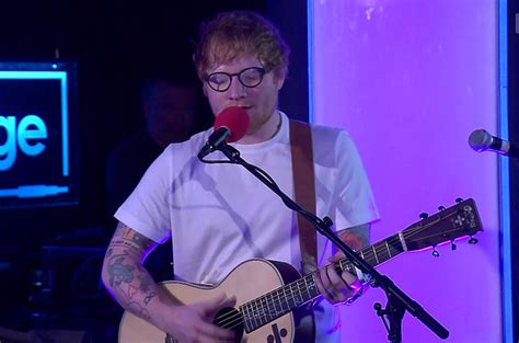 Ed Sheeran Performs On BBC Radio 1 Live Lounge