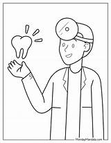 20 Dentist Coloring Pages Free PDF Printables sketch template
