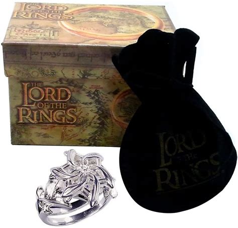 Medioevo The Lord of The Rings – GALADRIEL Ring Replica 18mm – Official New Line Cinema LOTR ...