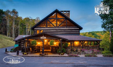 Take a Virtual Tour of the Savage River Lodge and Sleeping Cabins - Hearthstone Homes