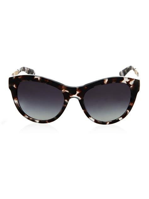 Dolce & gabbana Cat-Eye Sunglasses in Gray | Lyst