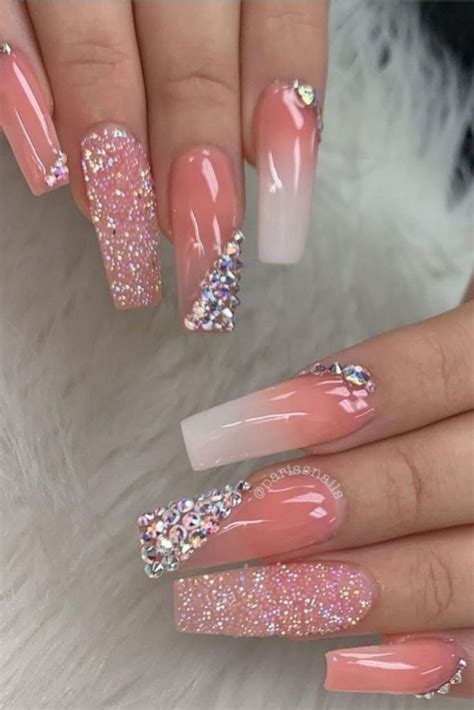 39 Best gel coffin nails design 2021 for Summer nails to try! - Page 2 of 5
