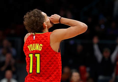 Atlanta Hawks Trae Young Explodes in Win Over 76er's