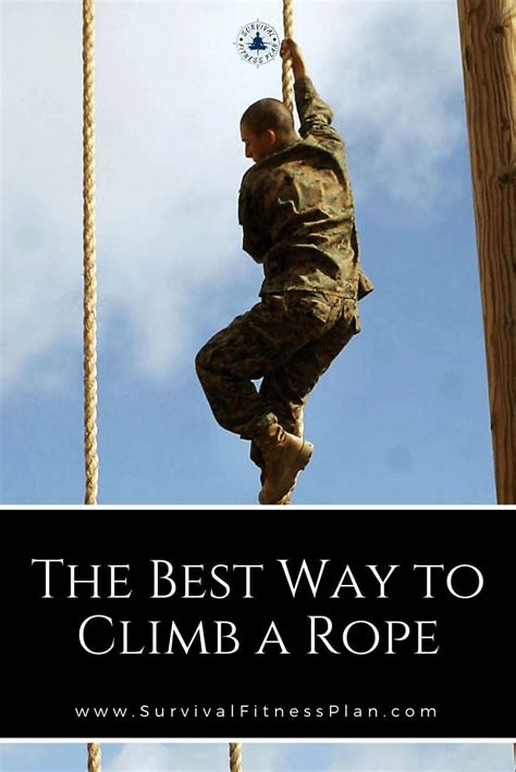 Survival Outdoor Rope Climbing Techniques for Beginners | Rock climbing training, Climbing ...