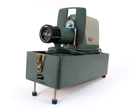 Vintage Slide Projector / Argus 300 / 1950s Vintage Green with