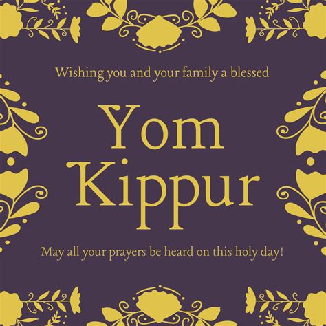 Yom Kippur - CODIE