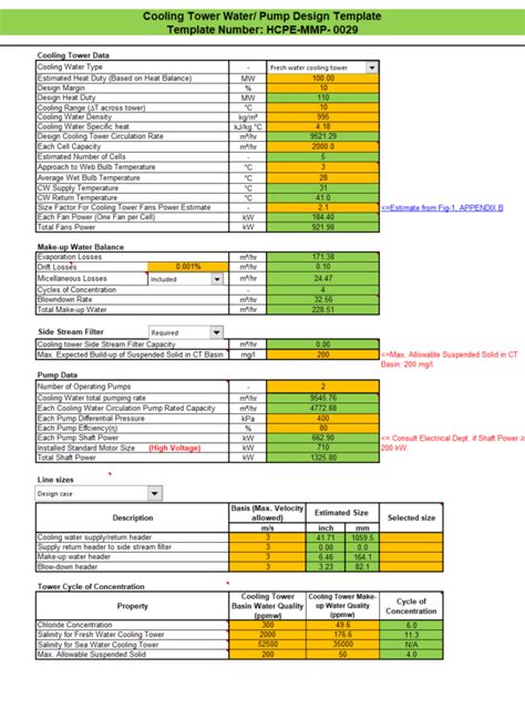 Cooling Tower Design Calculation Software - planetrewa