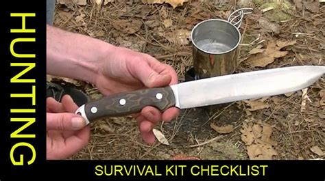 Hunting Survival Kit Checklist: The Survival Items That No Hunter ...