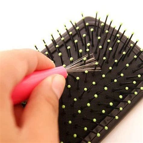 brush cleaner 2018 New Hair Brush Comb Cleaner Embedded Tool Plastic ...