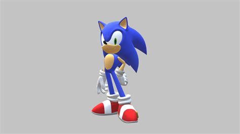 Sonic Generations Model w/ Smash Wii U Textures - 3D model by ...