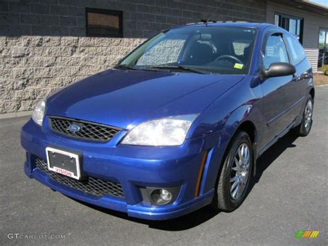 2006 Sonic Blue Metallic Ford Focus ZX3 SE Hatchback #36857414 | GTCarLot.com - Car Color Galleries