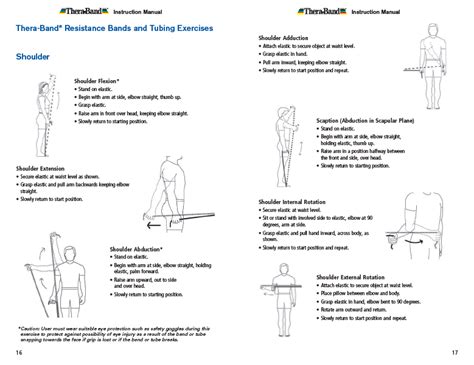 Printable Upper Extremity Home Exercise Program