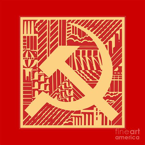 Hammer and Sickle Digital Art by Beltschazar - Fine Art America