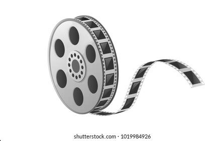 Film Reel Cartoon Vector Illustration On: vector de stock (libre de ...