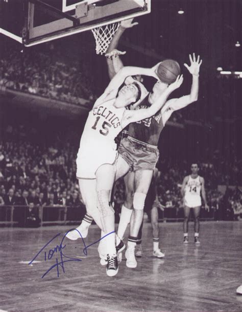 Tommy Heinsohn - Autographed Signed Photograph | HistoryForSale Item 287036