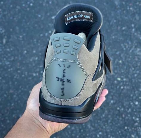 Travis Scott x Air Jordan 4 "Olive" Sample | Nice Kicks