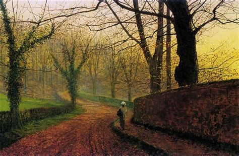 Stapleton Park near Pontefract Sun, 1877 - John Atkinson Grimshaw ...