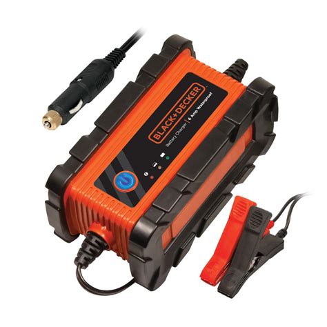 Stanley 6 Amp Waterproof Automatic Battery Charger/Maintainer-BC6BDW ...