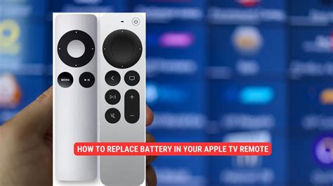 How To Replace Battery In Your Apple TV Remote