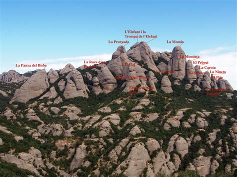 Rock Climbing in Montserrat, Spain