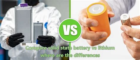 Comparision of solid state battery vs lithium - which is better - The ...