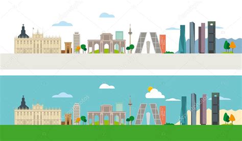 Madrid Skyline — Stock Vector © Jesussanz #45013823