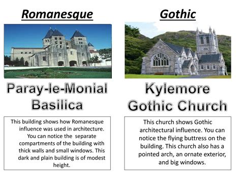 PPT - Romanesque vs. Gothic Architecture PowerPoint Presentation, free ...