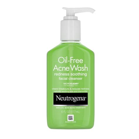 Neutrogena Salicylic Acid Facial Cleanser for Redness, 6 fl. oz - Walmart.com - Walmart.com