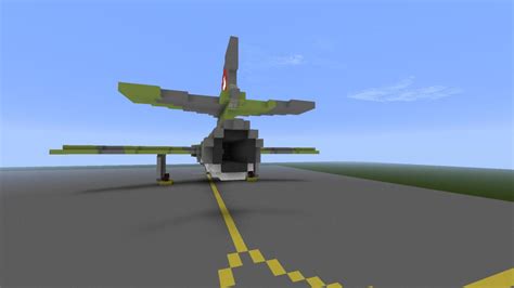 Hawker Hunter MK.58 (Swiss air Force Minecraft Map