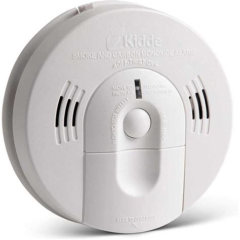 Kidde 21026043 Battery-Operated(Not Hardwired) Combination Smoke/Carbon Monoxide Alarm with ...