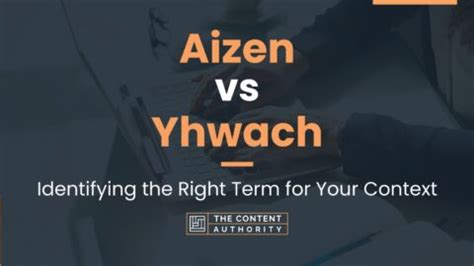 Aizen vs Yhwach: Identifying the Right Term for Your Context