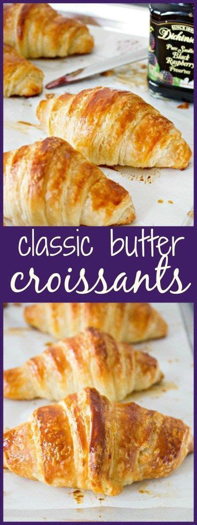 Classic Butter Croissants | Recipe | Recipes, Butter croissant, Croissant recipe