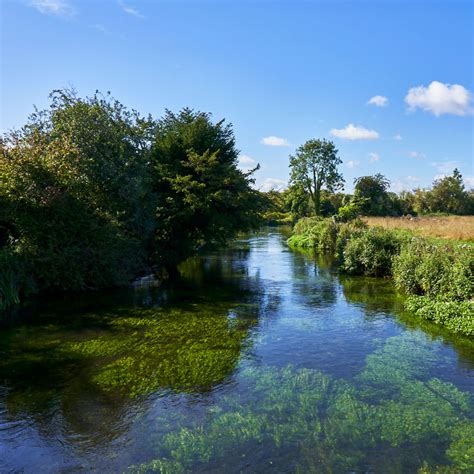 Wherwell Estate, Chalkstream Fly Fishing. River Test, Hampshire ...