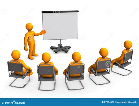 Lecture Flipchart stock illustration. Illustration of education - 27834657