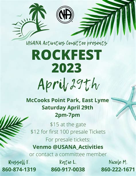 Rockfest 2023 *CANCELED* | Connecticut Region of Narcotics Anonymous