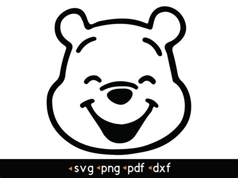 Winnie the Pooh 12 Svg Png Pdf Dxf - Etsy | Winnie the pooh ears, Winnie the pooh, Cute winnie ...