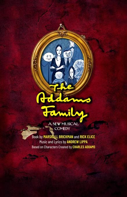 The Addams Family Musical Poster Design