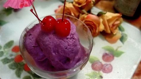 Luweeh's Kitchen: Ube Sorbetes