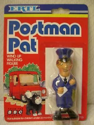 ERTL: Postman Pat - wind up walking Postman Pat Figure | #167536569