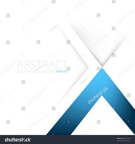 Blue Line Vector Background On White Stock Vector (Royalty Free ...