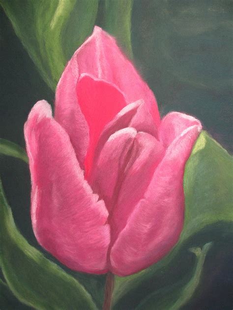 Spring Tulip Painting by Molly Gochenour - Fine Art America