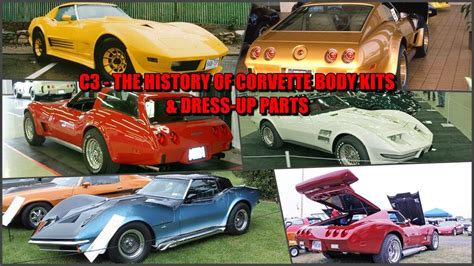 C3 CORVETTE BODY KITS & DRESS-UP PARTS FROM YESTERYEAR (1968-1982)