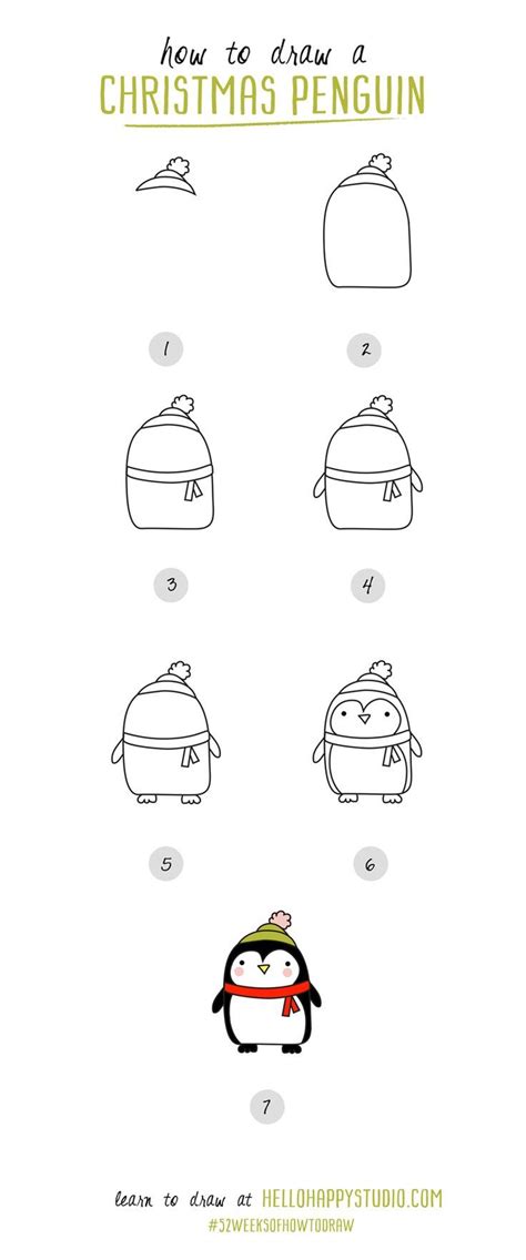 How To Draw Cute Things For Christmas – Warehouse of Ideas