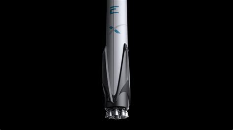 Falcon 9 rocket 3D model | CGTrader