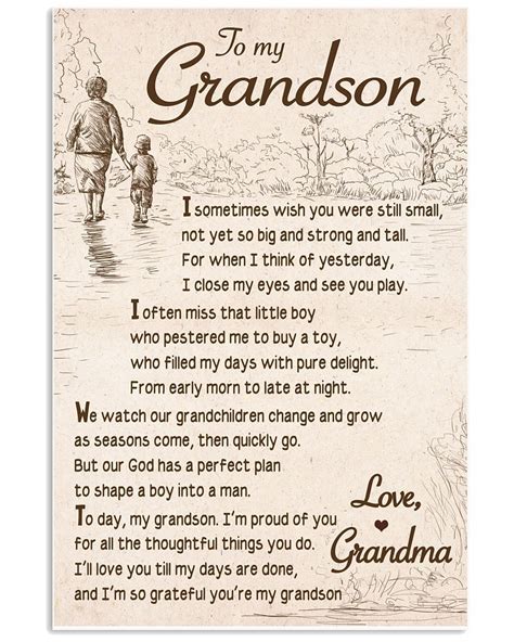 Special Words For My Grandson - Hadria Jaquenette