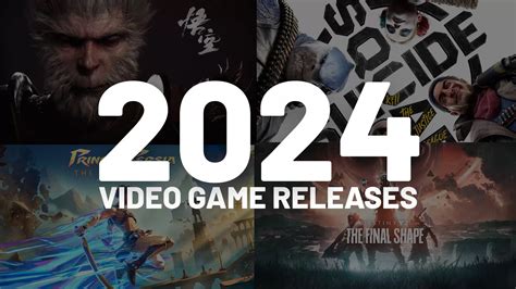 2024 Upcoming Video Game Release Dates (Updated)