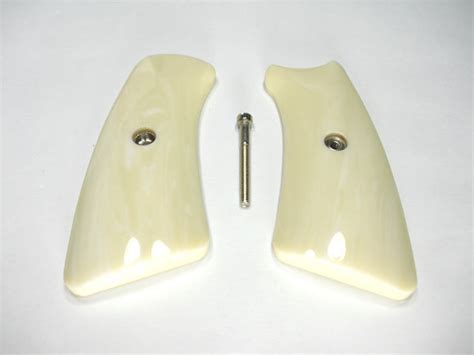 Faux Ivory Ruger Gp100 Grip Inserts – LS Grips