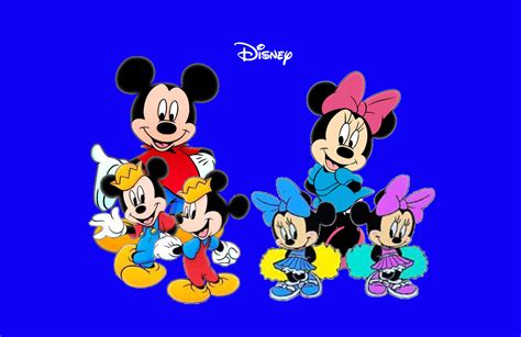 Disney's Mickey, Minnie, Morty, Ferdie, Millie and Melody Mouse ...